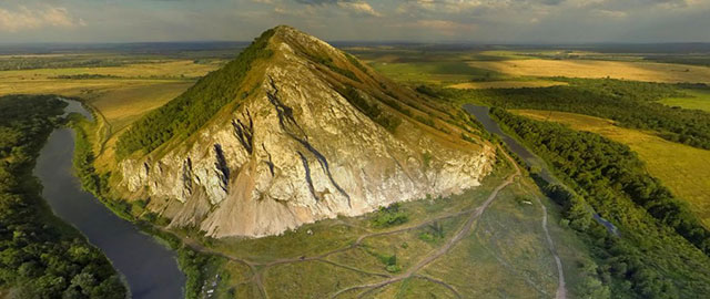 Гора шихан Юрактау в Башкирии