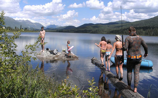 активный отдых в России на озерах