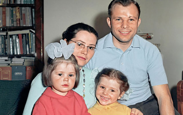 семья Юрия Гагарина